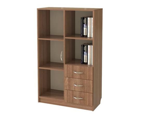 Низкий шкаф-стеллаж 124 СМ, КОД:SLM114, images №1, magsale.ru