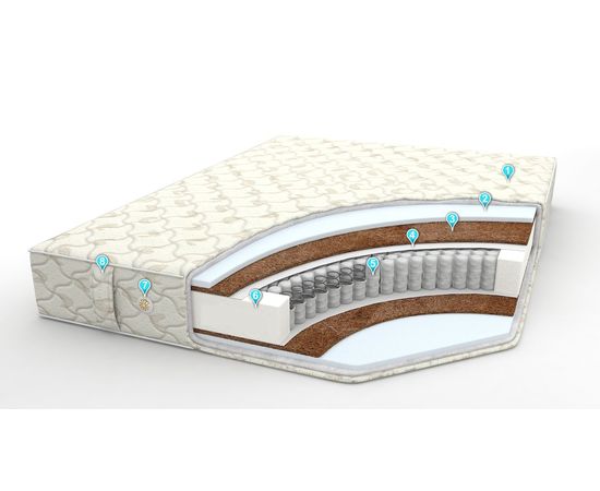 Ортопедический матрас Эра Плюс, КОД:LE1009, images №1, magsale.ru
