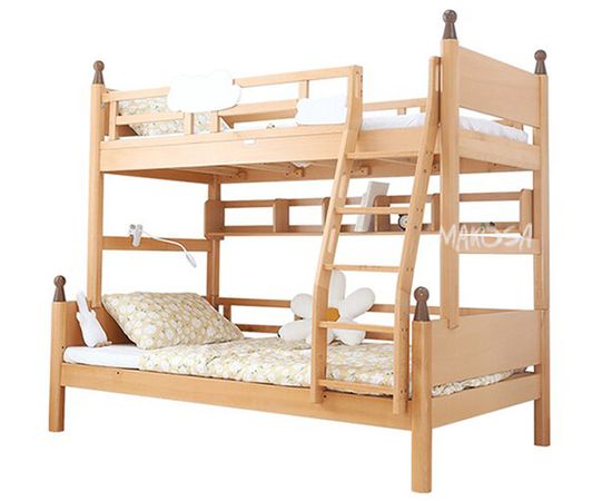 Двухъярусная кровать из сосны Алания, КОД:MSK018, images №1, magsale.ru