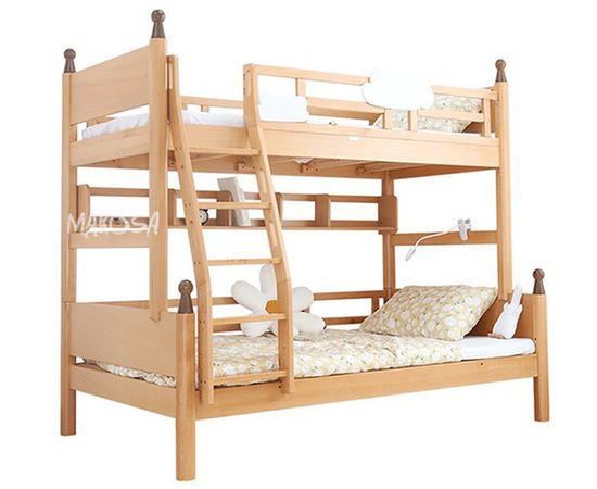 Двухъярусная кровать из сосны Алания, КОД:MSK018, images №2, magsale.ru