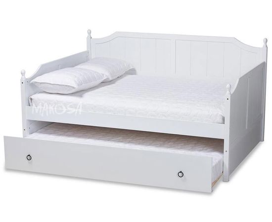 Тахта с выдвижной кроватью из массива сосны Бакстон люкс, КОД:MSP007, images №1, magsale.ru