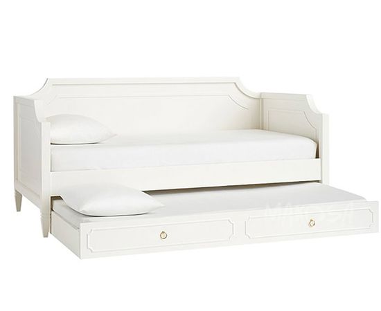 Детская тахта с выдвижной кроватью из массива сосны Бакстон, КОД:MSP006, images №1, magsale.ru