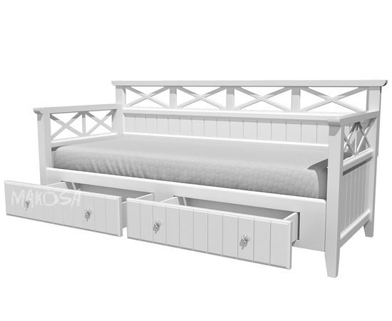 Кровать-тахта из массива сосны с ящиками Бретань Бланш, КОД:MSP015, images №2, magsale.ru Кровать-тахта из массива сосны с ящиками Бретань Бланш, КОД:MSP015, images №2, magsale.ru