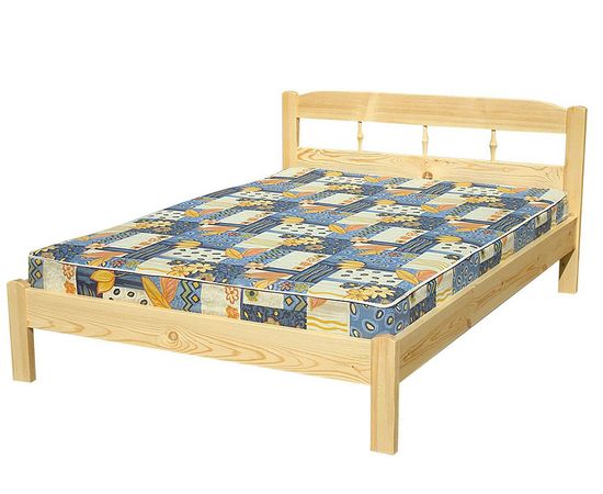 Кровать из массива сосны Бюджет-2, КОД:VMK702, images №1, magsale.ru