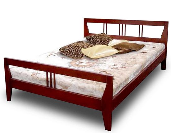 Кровать из массива сосны Елена, КОД:VMK714, images №1, magsale.ru