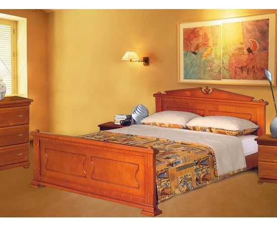 Кровать из массива сосны Фараон, КОД:VMK767, images №2, magsale.ru