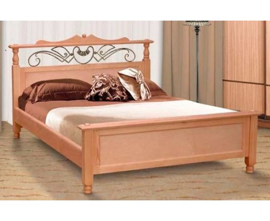 Кровать из массива сосны Фея, КОД:VMK768, images №2, magsale.ru