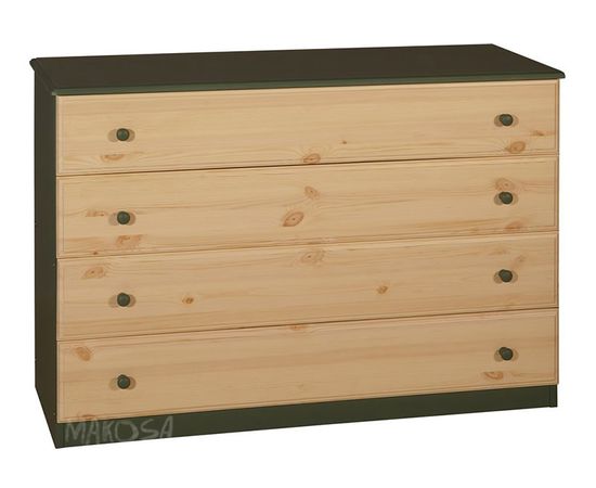 Комод из массива Лесси-6, КОД:MSK004, images №1, magsale.ru