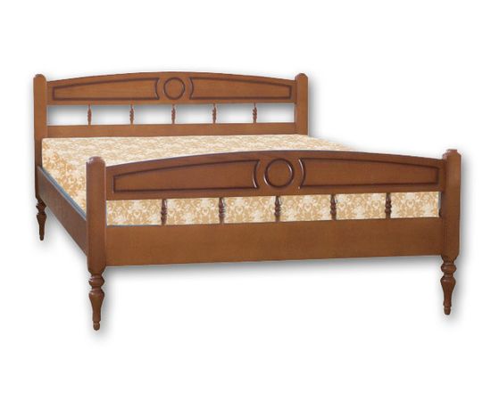 Кровать из массива сосны Лилия-2, КОД:VMK740, images №2, magsale.ru