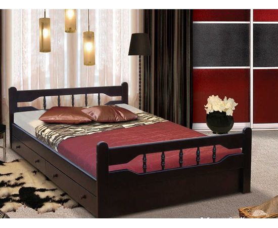 Кровать из массива сосны Морфей с ящиками, КОД:VMK749, images №3, magsale.ru