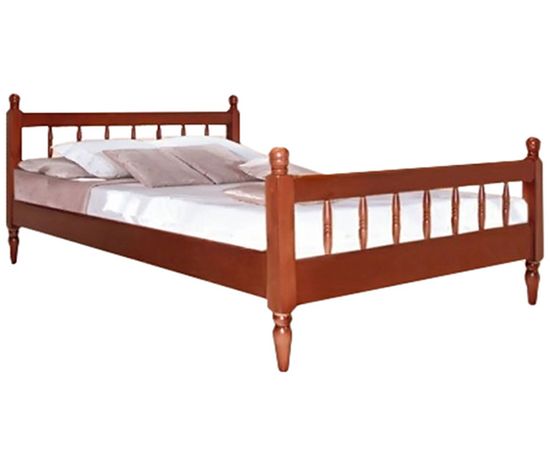 Кровать из массива сосны Полина, КОД:VMK756, images №1, magsale.ru