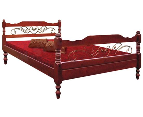 Кровать из массива сосны Цезарь, КОД:VMK770, images №1, magsale.ru Кровать из массива сосны Цезарь, КОД:VMK770, images №1, magsale.ru