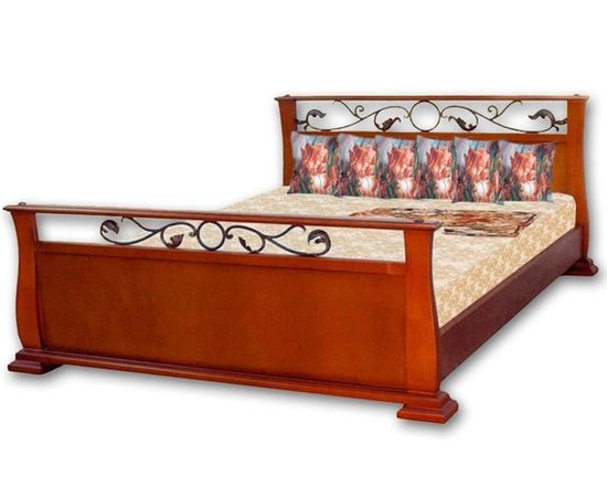 Кровать из массива сосны Шарм-1, КОД:VMK772, images №2, magsale.ru