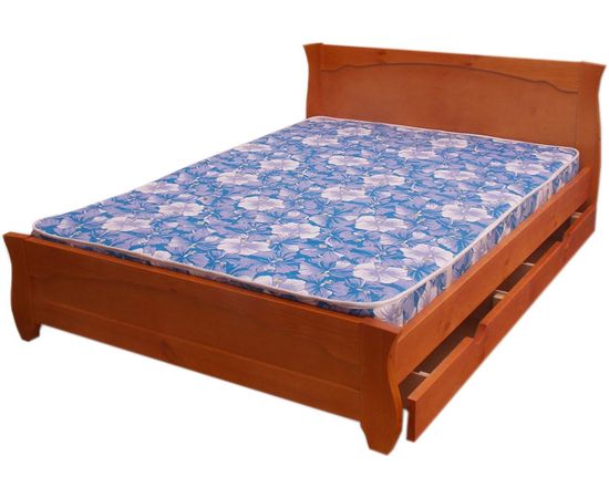 Кровать из массива сосны с ящиками Тамара-1, КОД:VMK765, images №1, magsale.ru