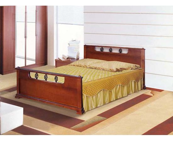 Кровать из массива сосны Зарина, КОД:VMK717, images №2, magsale.ru