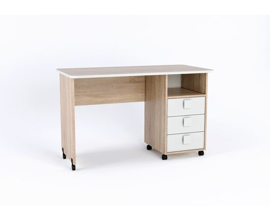 Письменный стол Легенда Л-03 белый, КОД:LG1021, images №6, magsale.ru