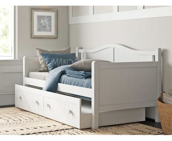 Тахта с выдвижной кроватью из массива сосны Даная-3 Люкс, КОД:MSP021, images №2, magsale.ru