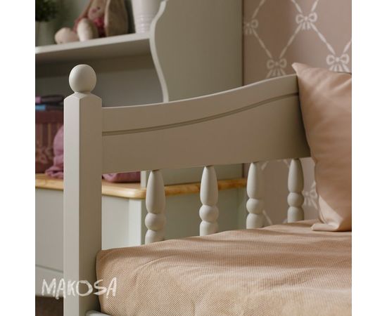 Детская кровать-диван из массива сосны Фрея Люкс, КОД:MSP036, images №3, magsale.ru