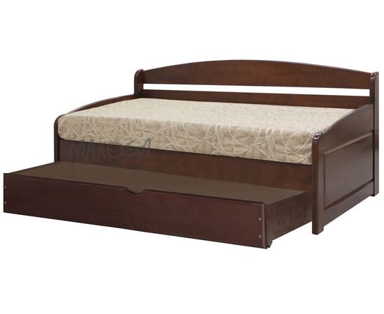 Угловая тахта с выдвижной кроватью из массива сосны Гримау​, КОД:MSP043, images №1, magsale.ru