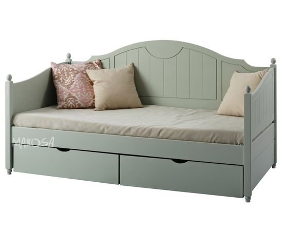 Детская кровать-тахта из массива сосны Мелания, КОД:MSP053, images №2, magsale.ru