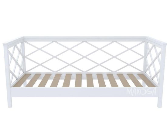 Детская кровать-тахта из массива сосны Синема, КОД:MSP060, images №1, magsale.ru