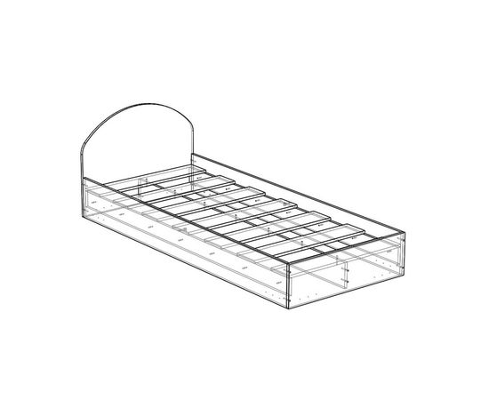 Кровать Стиляга, КОД:ЯС0106, images №3, magsale.ru