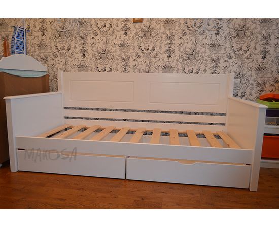 Детская кровать-тахта из массива сосны Тулуза, КОД:MSP069, images №2, magsale.ru