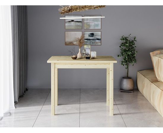 Обеденный стол из массива сосны Мик 600х1000, КОД:GM3495, images №7, magsale.ru