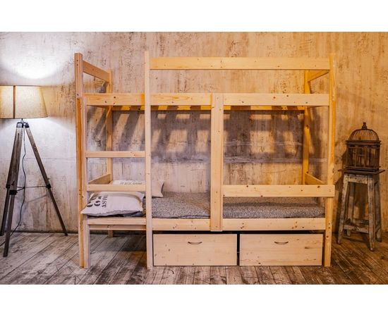 Двухъярусная кровать из массива Дюна, КОД:GM3706, images №7, magsale.ru Двухъярусная кровать из массива Дюна, КОД:GM3706, images №7, magsale.ru