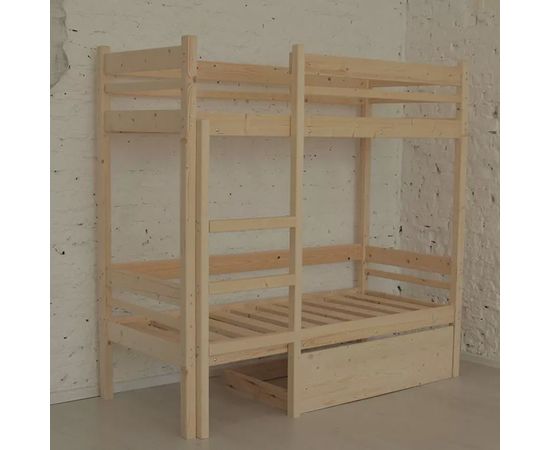 Двухъярусная кровать из массива Дональд, КОД:GM3478, images №1, magsale.ru