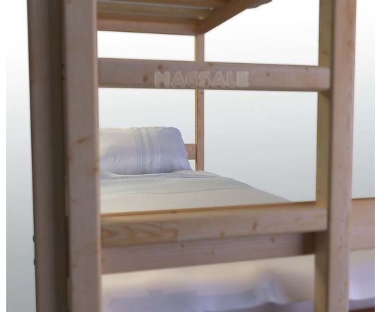 Двухъярусная кровать из массива Дюна, КОД:GM3706, images №5, magsale.ru Двухъярусная кровать из массива Дюна, КОД:GM3706, images №5, magsale.ru