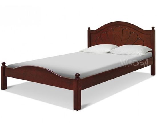 Кровать из массива сосны Флёр, КОД:MSP076, images №1, magsale.ru