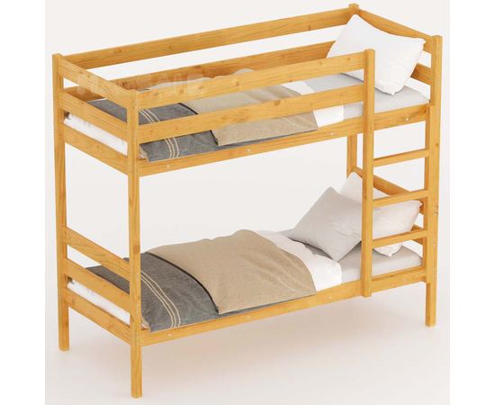 Двухъярусная кровать из массива Коринф (К2), КОД:GM3704, images №2, magsale.ru