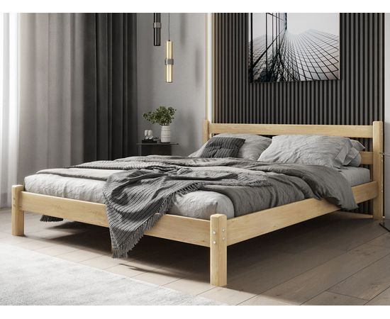 Двуспальная кровать из массива сосны Кантри, КОД:GM3472, images №3, magsale.ru Двуспальная кровать из массива сосны Кантри, КОД:GM3472, images №3, magsale.ru