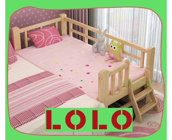 Детская универсальная кровать из массива LOLO, КОД:MSP090, images №7, magsale.ru