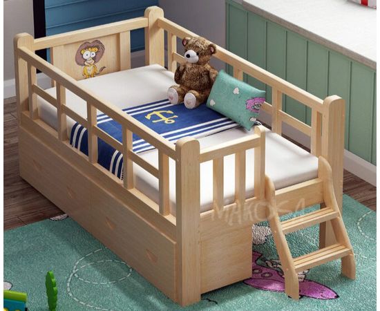 Детская универсальная кровать из массива LOLO, КОД:MSP090, images №4, magsale.ru