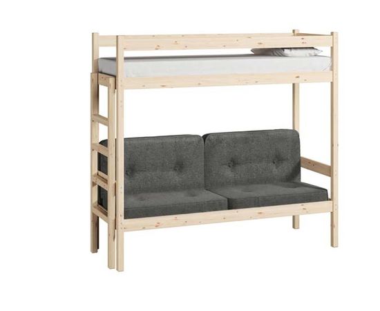 Детская кровать-чердак с диваном Лондон, КОД:GM3475, images №3, magsale.ru