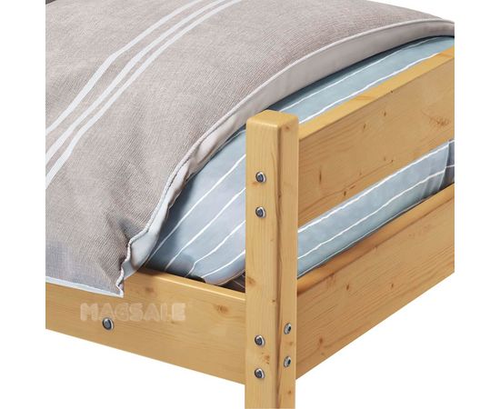 Односпальная кровать из массива сосны Светлячок, КОД:GM3703, images №5, magsale.ru