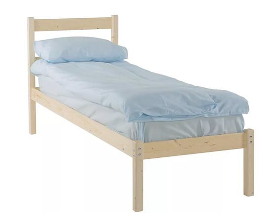 Односпальная кровать из массива Троя-1 (Т1), КОД:GM3463, images №7, magsale.ru