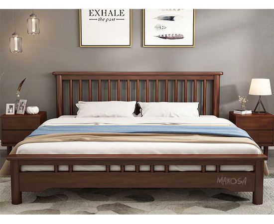 Кровать из массива сосны Таллин, КОД:MSP087, images №2, magsale.ru