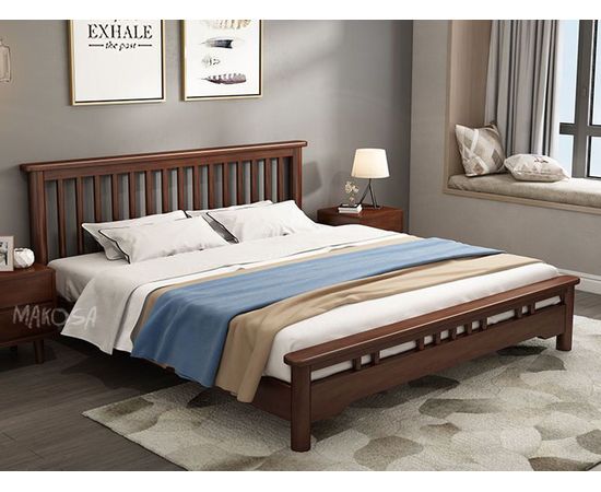 Кровать из массива сосны Таллин, КОД:MSP087, images №3, magsale.ru