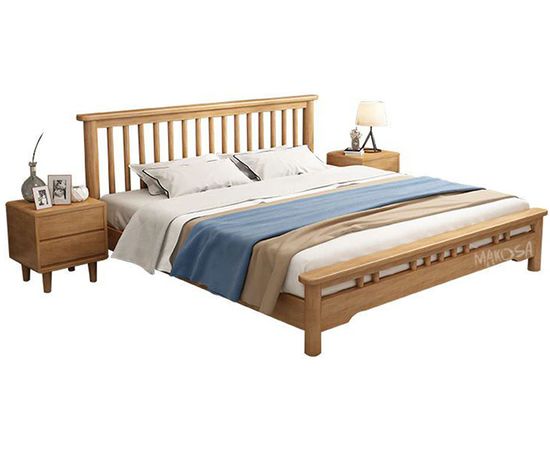 Кровать из массива сосны Таллин, КОД:MSP087, images №1, magsale.ru