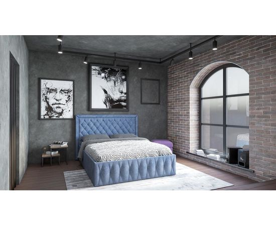 Мягкая кровать Барселона, КОД:KS001, images №5, magsale.ru