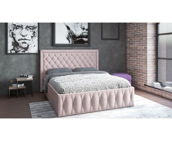 Мягкая кровать Барселона, КОД:KS001, images №6, magsale.ru