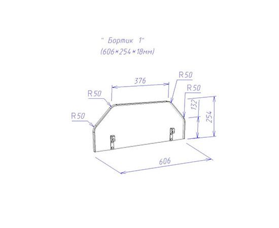 Бортик для кровати Легенда Л-01 белый, КОД:LG191, images №2, magsale.ru Бортик для кровати Легенда Л-01 белый, КОД:LG191, images №2, magsale.ru