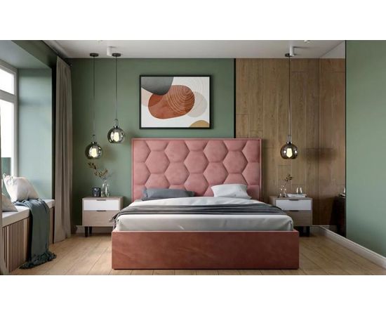 Мягкая кровать Бостон, КОД:KS002, images №4, magsale.ru