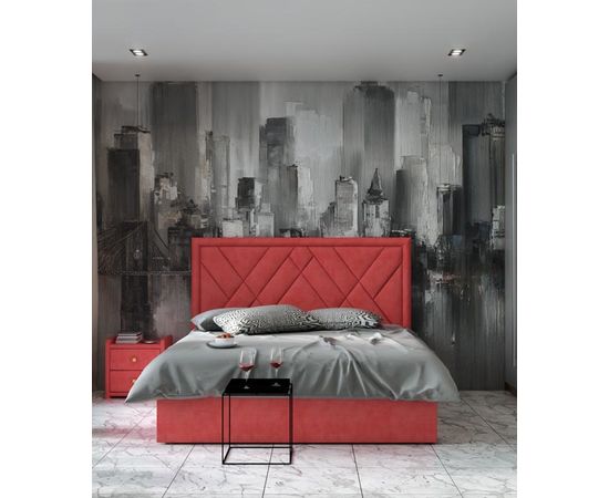 Мягкая кровать Италия, КОД:KS008, images №4, magsale.ru