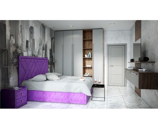 Мягкая кровать Италия, КОД:KS008, images №6, magsale.ru