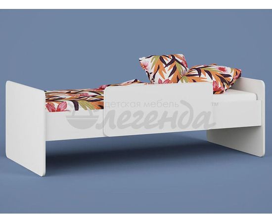 Детская кровать Легенда-14 белая, КОД:LG157, images №1, magsale.ru