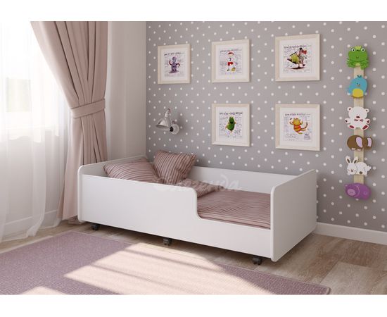 Детская кровать Легенда-24 белая, КОД:LG167, images №1, magsale.ru Детская кровать Легенда-24 белая, КОД:LG167, images №1, magsale.ru